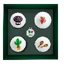 Limited Edition ¡Viva México! | 4 golf balls + magnetic pins