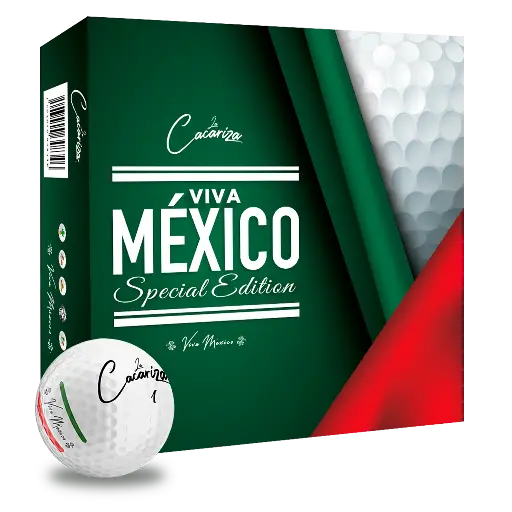 Limited Edition ¡Viva México! | 4 golf balls + magnetic pins
